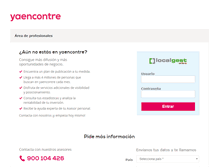 Tablet Screenshot of localgest.yaencontre.com